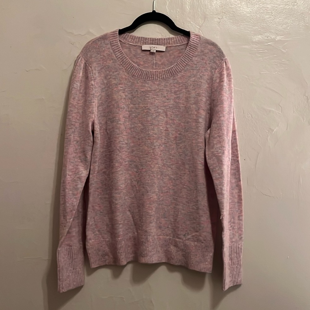 NWT LOFT Speckled Knit Sweater | L